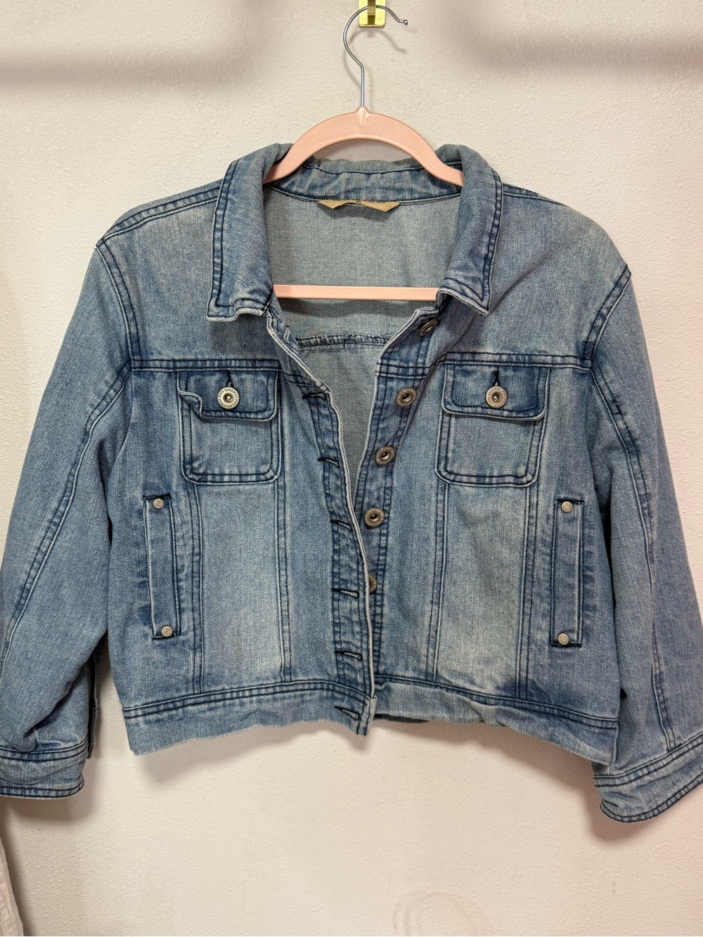 Classic Blue Denim Jacket - Casual Women’s Jean Coat